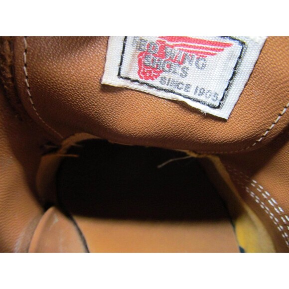 Redwing 9340 Vintage Mens Brown Pebbled Leather Apron Toe Derbys Size US 9 D main image 12